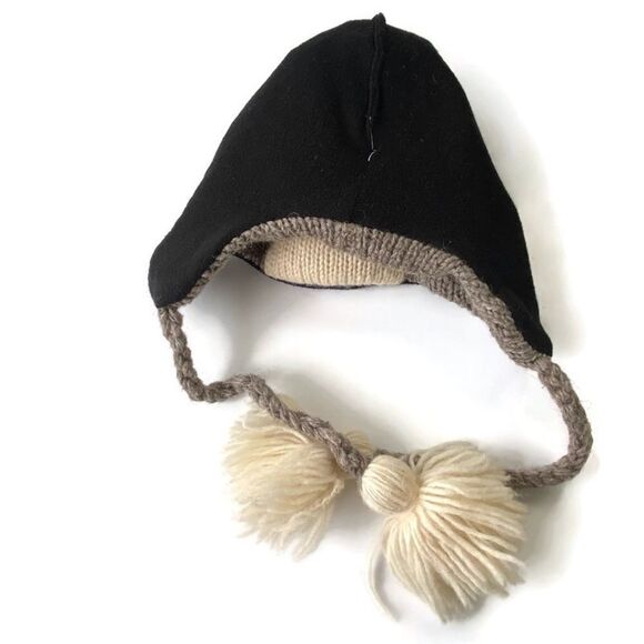 Kids Moose Knit Beanie Hat OS - Picture 3 of 6